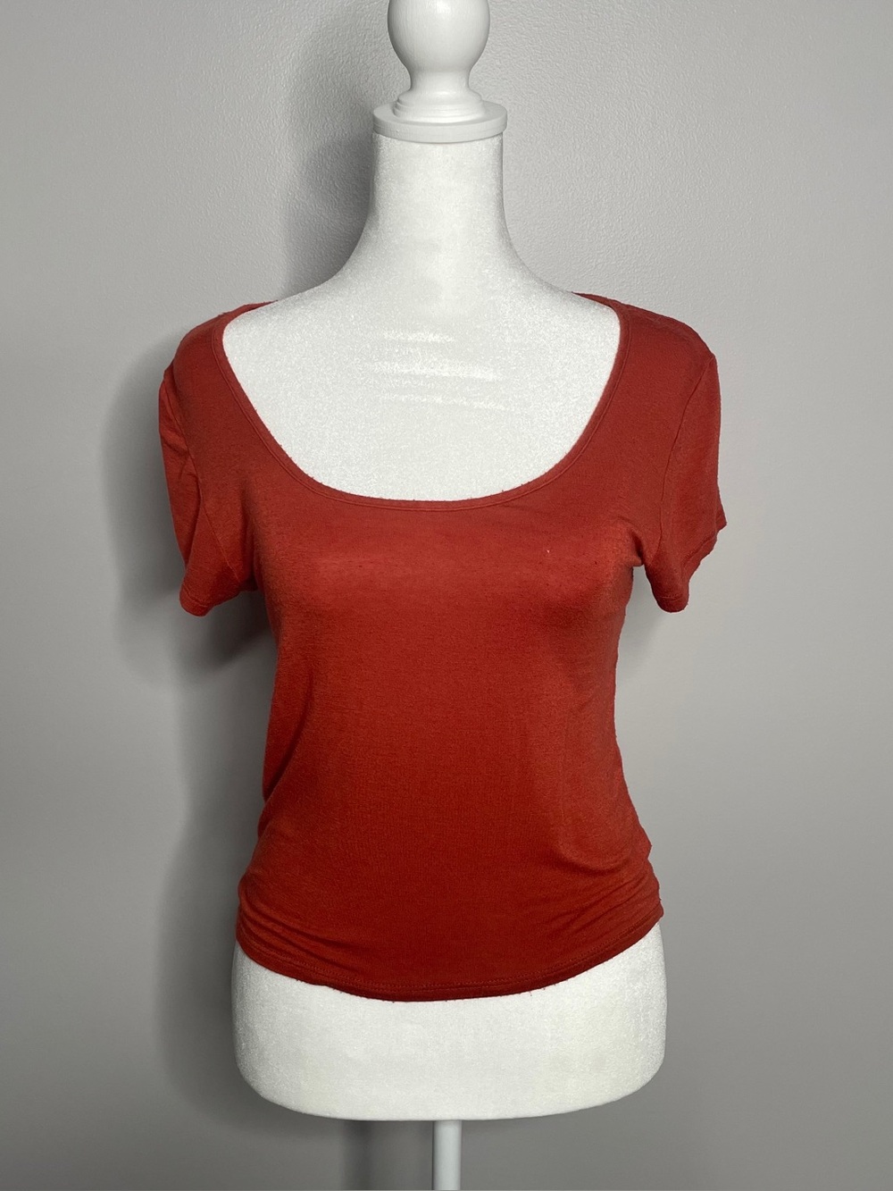 American Rag Womens Medium Scoop Neck Short Sleeve Top